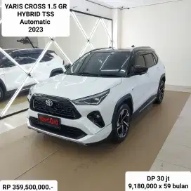 YARIS CROSS 1.5 S GR HYBRID TSS MATIC 2023 KONDISI SEPERTI BARU