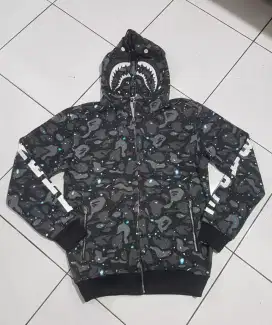 JAKET COWO HOODY LORENG #03