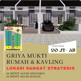 Rumah Murah lokasi dekat Jalan Raya Gunung Gangsir Gempol Pasuruan