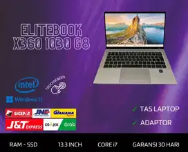 HP Elitebook X360 1030 G8 Core i7 11th Gen Ram 16GB SSD256 Touchs D-RC