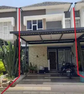 Dijual rumah via lelang metland transyogi cluster eboni kab.bogor