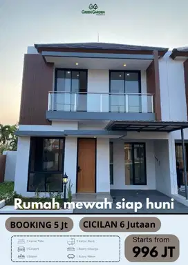 DIJUAL RUMAH READYSTOCK CUMA 200 METER DARI TUGU BATU SAWANGAN