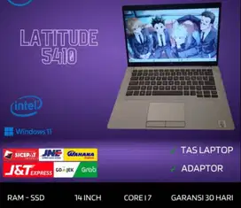 Laptop Dell Latitude 5410 Core i7 Gen 10 RAM 16/256GB D-RC