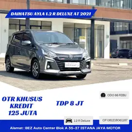 Daihatsu Ayla 1.2 R Deluxe AT 2021 Abu