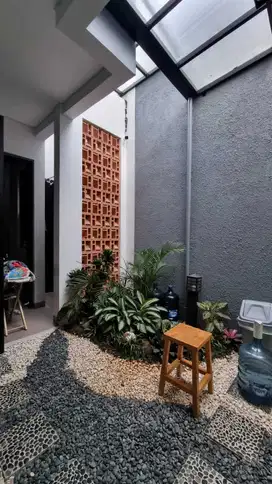Rumah cluster area bintaro ada taman belakang jual cepat