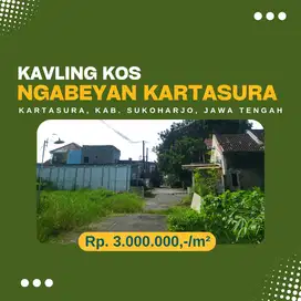 Kavling Kos Ngabeyan Kartasura, Dekat Kampus UMS Solo