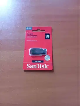 USB FLASH DISK 128GB SANDISK (ORIGINAL) GARANSI RESMI
