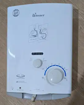 Water Heater Wasser 5 Liter  + Tabung Gas 12 Kg
