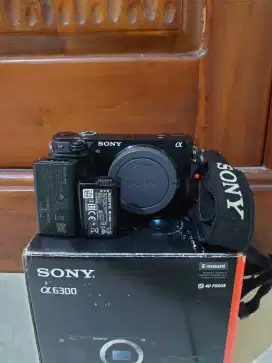 SONY a6300 FULLSET SC 13rb RENDAH!! MULUS!! MURAH!! NEGO!!