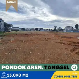 Tanah dijual Murah nempel jalan Raya Jombang, Pondok Aren, Tanggerang
