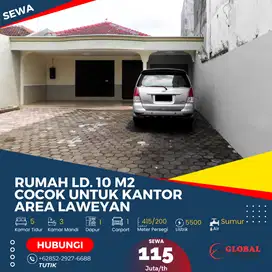 Rumah Cocok Untuk Kantor Area Laweyan