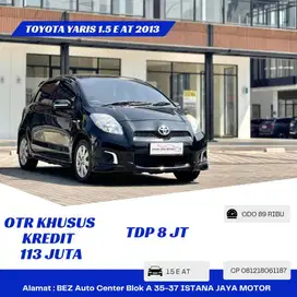 LOW KM Toyota Yaris 1.5 E AT 2013 Hitam