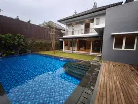 Rumah KBP Lux Mewah Furnished Kolam Renang Larangtapa