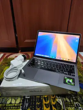 Preloved macbook air m1 8/256 space grey - pemakaian pribadi