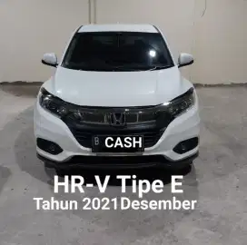 HR-V E Tahun 2021 Desember Km20rbRecord Tgn1Pribadi Honda HRV