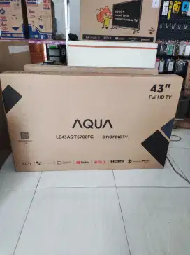 AQUA 43 ANDROID TV GARANSI 5thn