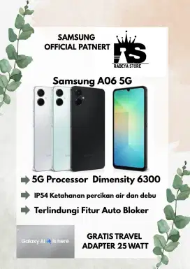 SEGEL SAMSUNG A06 5G DIMENSITY 6300 6/128GB