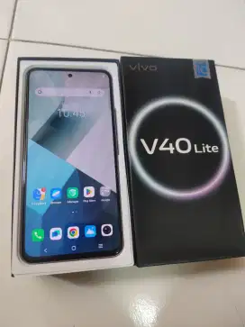 Vivo V40 lite 8/128 silver like new bergaransi