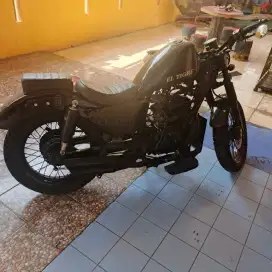 Honda tiger 2000 custom bobber