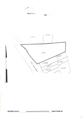 Dijual lahan Nempel Raya Jakarta Bogor