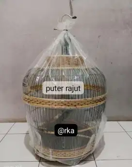 sangkar puter rajut