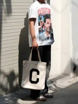 Harga Nett️! Covernat C Logo Тote Bag (Shoulder Bag/Tas Belanja)