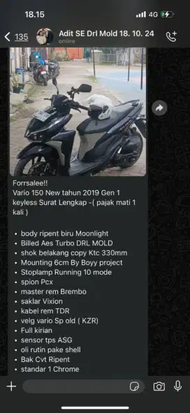 VARIO 150 NEW GEN 1 2019