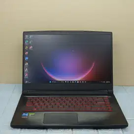 LAPTOP MSI GF THIN 11 UC INTEL CORE I5-11400H RAM 8 GB SSD 512 GB RTX
