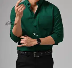 Kemeja pria lengan panjang XL