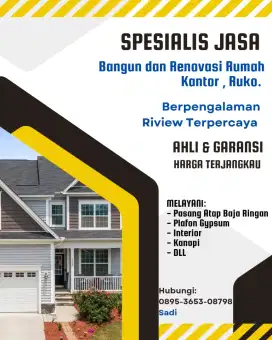 Jasa renovasi & bangun rumah
