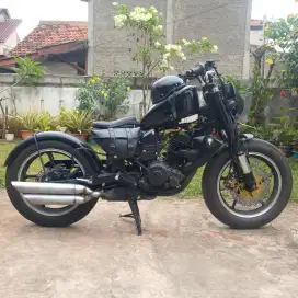 Motor Custom Bobber Choper British Yamaha Byson