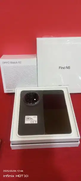 Oppo find N5 ram 16/512 open box saja