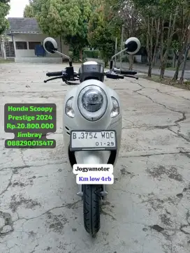 Honda Scoopy Prestige Tahun'24