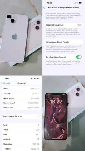 JUAL IPHONE 13 128 Ex inter