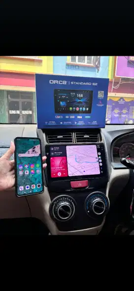 Android Orca 9inchi ram4/128Gb free Camera mundur+pemasangan
