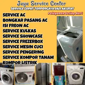 Service Mesin Cuci Kulkas Bongkar Pasang AC Servis AC Frezer Buduran