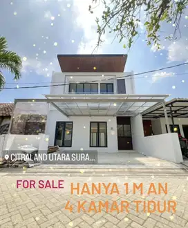 Dijual Rumah Citraland Utara Baru Minimalis Semi Furnish Siap Huni