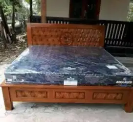 Dipan kayu jati,dipan minimalis