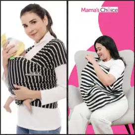 2 Item Gendongan Malilkids & Apron Mama Choice