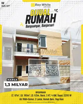 Dijual Rumah Mewah 2 Lantai Siap Huni Harga Murah Lokasi Banyuanyar