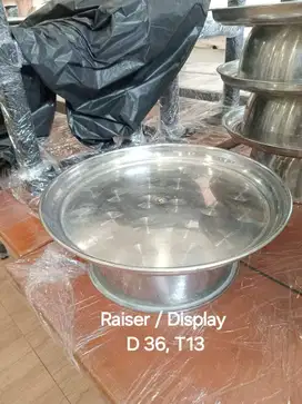 Display Prasmanan Stainless - D 36, T13 cm