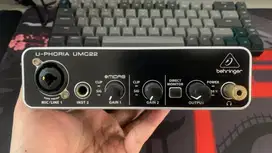 Audio Interface Behringer UMC22