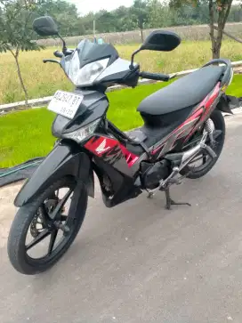 Supra x 125 th 2010 komplit ex orang tua pajak baru