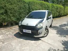 KM Rendah - DAIHATSU AYLA 1.0 X BENSIN A/T 2013 SILVER