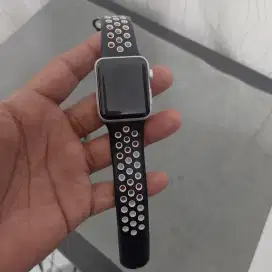 Apple watch series 3 38mm lengkap no minus iwatch