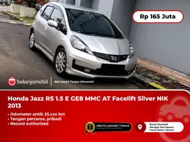 [KM ANTIK] Honda Jazz RS 1.5 E GE8 MMC AT Facelift Silver 2013/2014
