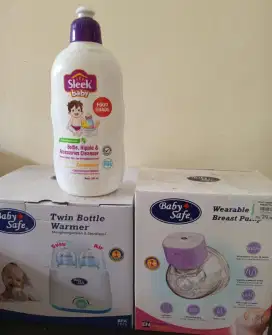Di jual twin Bottle warmer & Breafast Pump