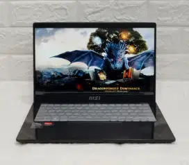 Laptop MSI modern 14 AMD Ryzen 5 RAM 16 GB SSD 512 GB
