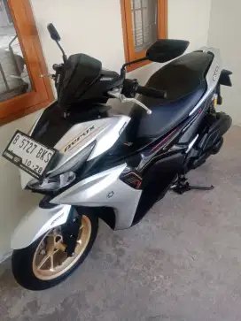 KM 7RB PERAK! NEW AEROX ABS CONNECTED KEYLESS PAJAK PANJANG KAYA BARU!