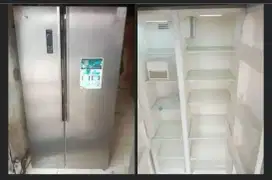Kulkas 2 pintu side bye side normal no kendala merk GEA